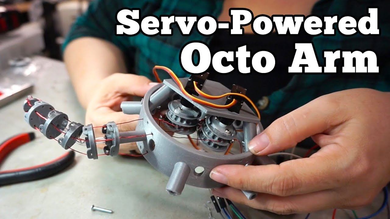 Robot Octopus #6 - Assembled Ball Chain Drive