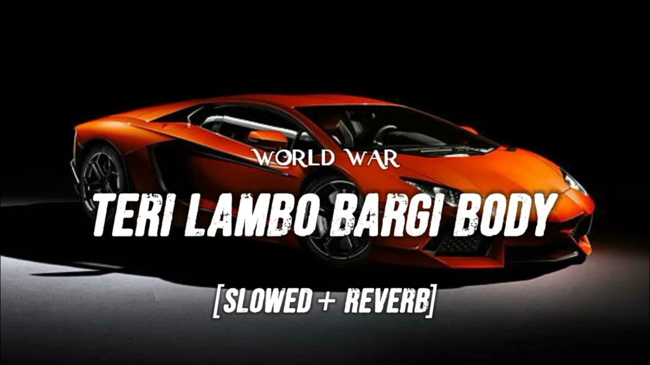 Teri Lambo Bargi Body Slowed+reverb lofi #music #newsong #punjabisong #song #trending #trendingsong