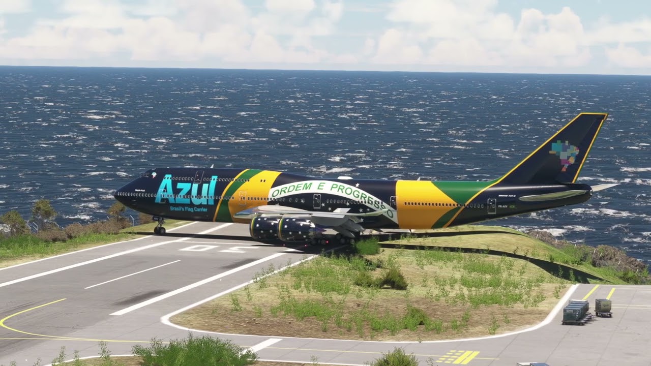 INSANE Moment: Boeing 747 Tries Takeoff from World’s Shortest Runway!