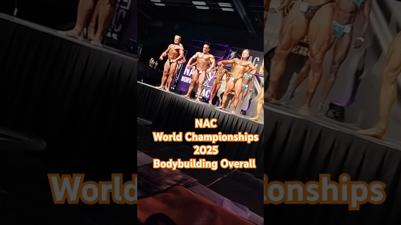 NAC World's 2025 Norway Bodybuilding Overall #bodybuilding #olympia #sports #nacgermany