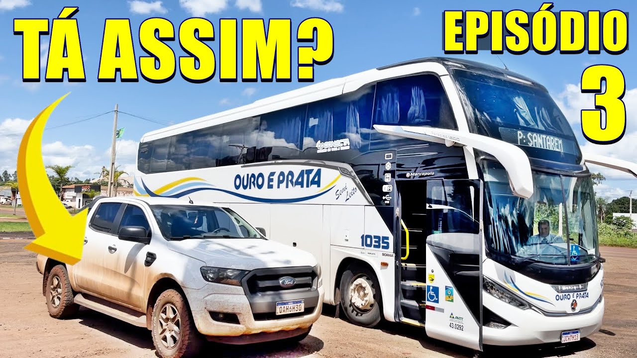 É CHÃO QUE NÃO ACABA! VIAGEM DE PORTO ALEGRE a SANTAREM no G8 LD OURO E PRATA (ep 3)