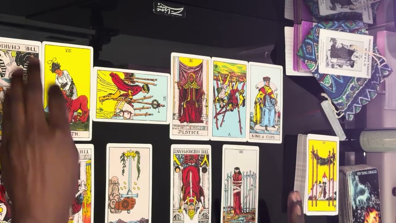 I CAN TELL FROM THIS READING SOMEONE IS BEING DIVINELY GUIDED SO YOU KNOW THE DEVIL IS
