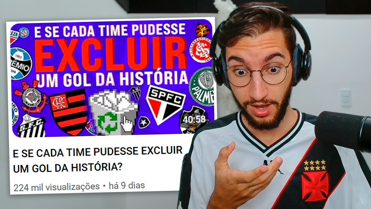 E SE CADA TIME PUDESSE EXCLUIR UM GOL DA HISTÓRIA?