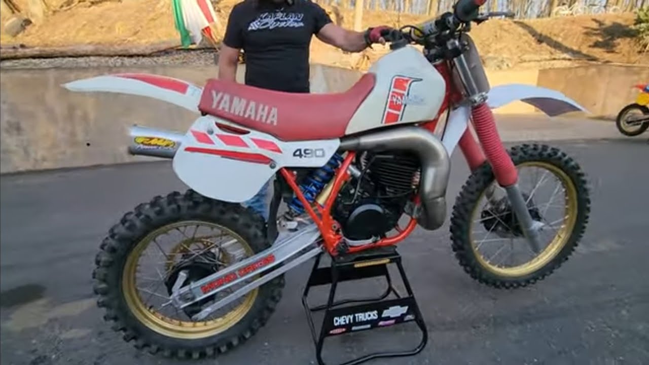 1985 YAMAHA YZ490 BIG BORE 2 STROKE