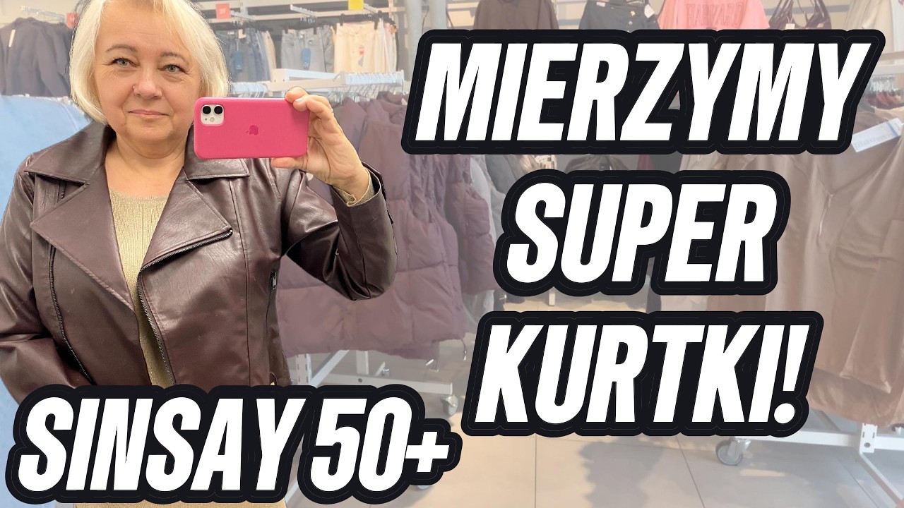 ❗I DIDN'T EXPECT THIS AT SINSAY! TRYING ON TRENDY JACKETS AND COATS FOR FALL 🍂 FASHION 50+ 60+