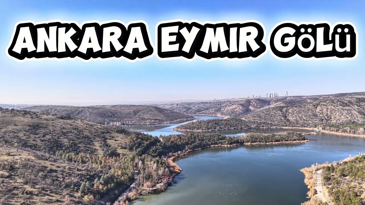 Ankara eymir gölü dron çekimi 