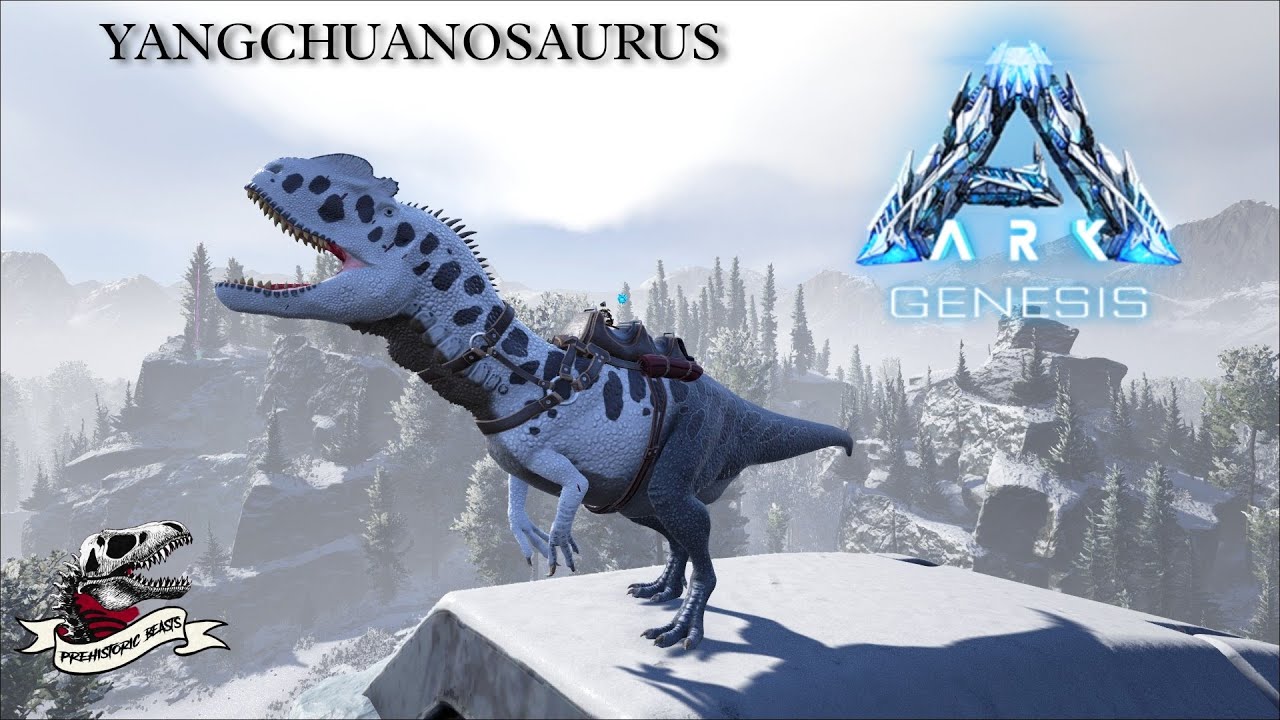YANGCHUANOSAURUS Taming || Prehistoric Beasts || Ark Genesis