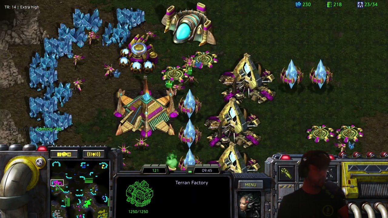 I get Rushed - 4v4 BGH Starcraft Broodwar - ZERO to HERO - Beginner Gameplay with commentary.