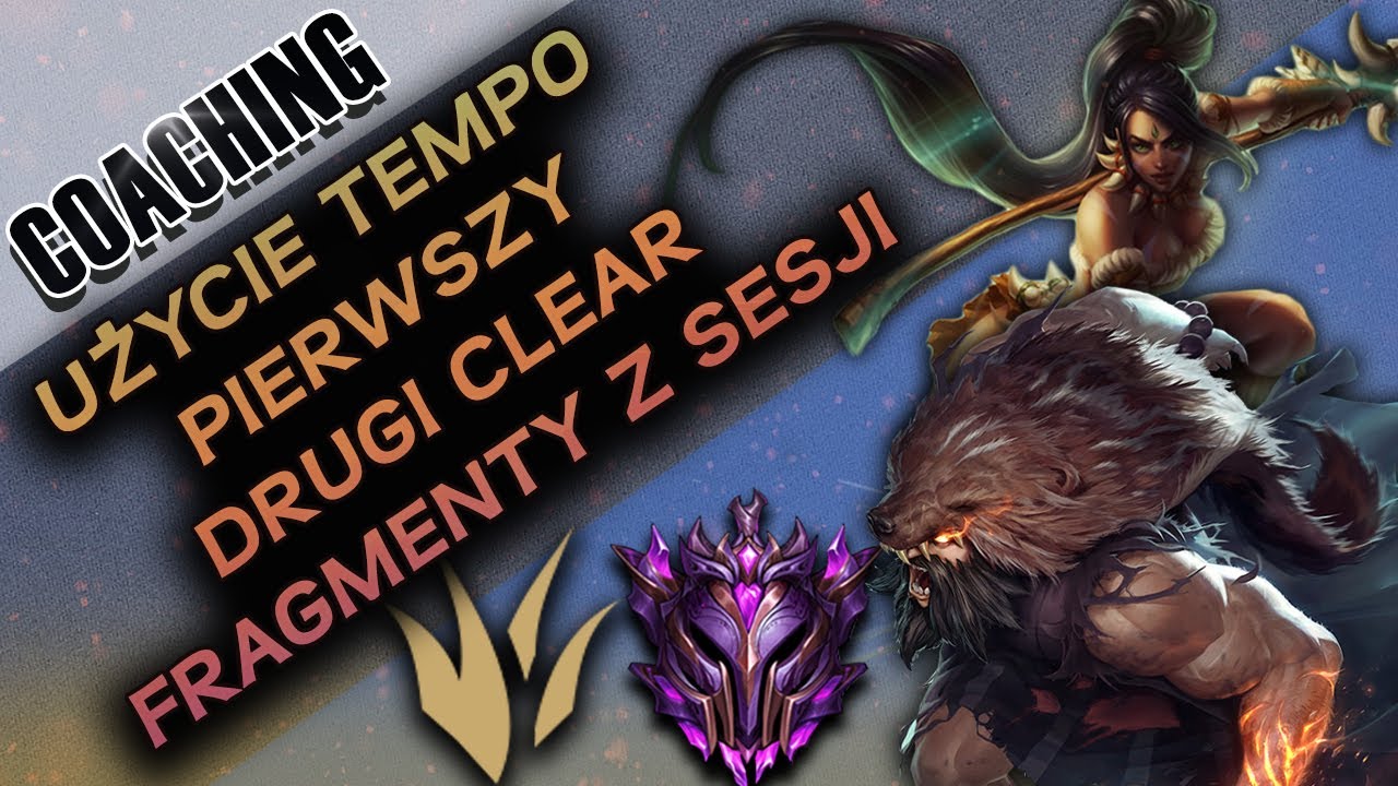 Udyr Nidalee jungle master EUW użycie tempo pierwszy drugi clear- fragmenty z sesji [Coaching]