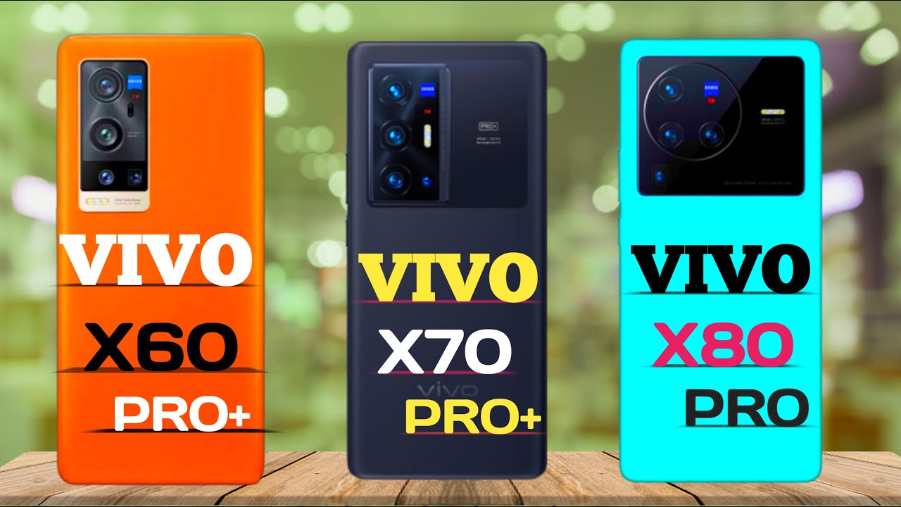 Vivo x80 pro vs Vivo x70 pro+ vs Vivo x60 pro+