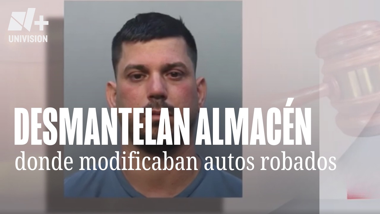 Así operaba un almacén en Medley donde modificaban autos robados