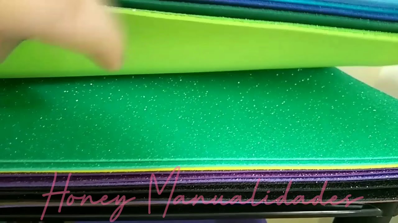 ¿Qué necesito para trabajar con foami o gomaeva? #materialesparafomi #foami #manualidades