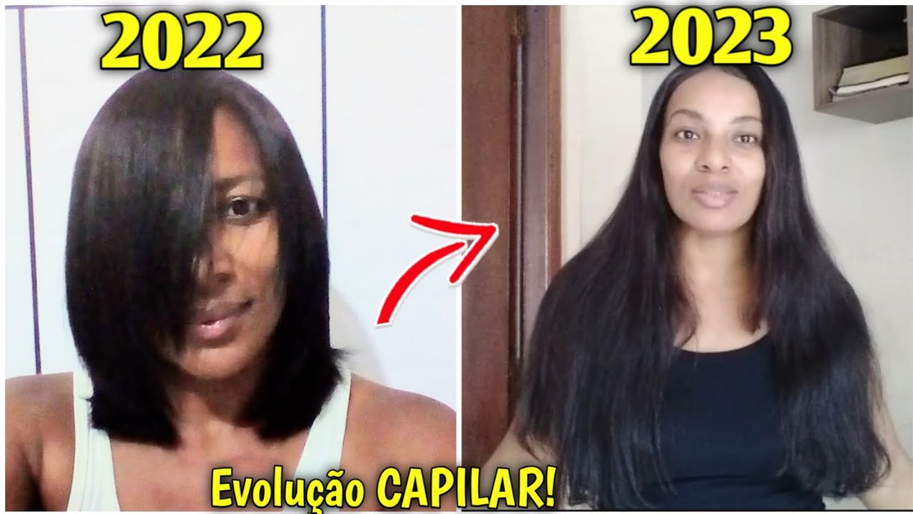 [EVOLUÇÃO CAPILAR] 1 ANO DE CRESCIMENTO com fotos e vídeos