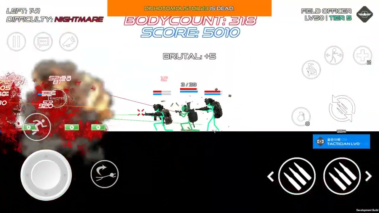 Playing Field Officer in Bodycount Nightmare
