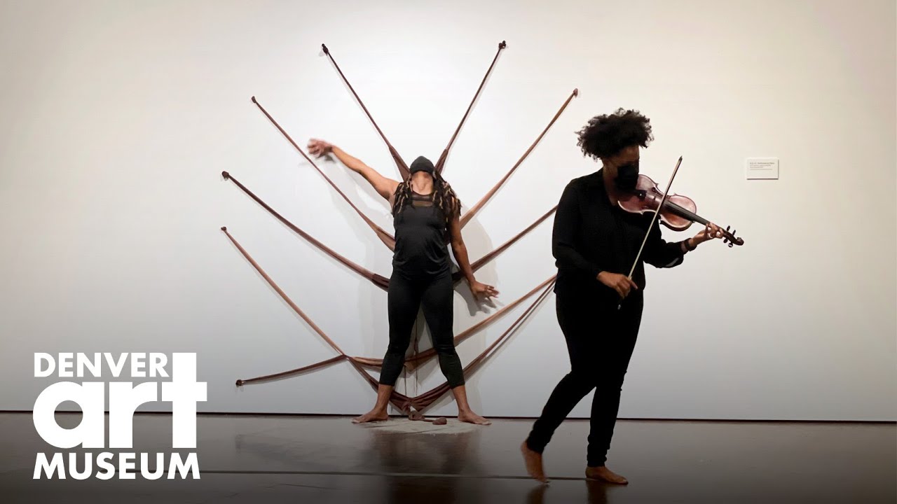 Dance & Violin Performance |  Activation of Senga Nengudi's 'R.S.V.P. Performance Piece'
