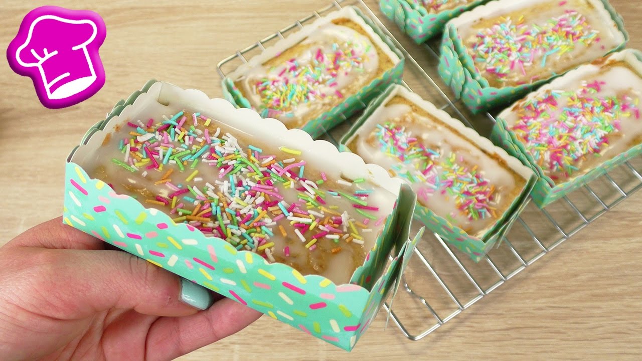 Mini Kuchen | Süße Pappformen im Test - Frühlings Kuchen Idee | Rezept & Deko | Yummy