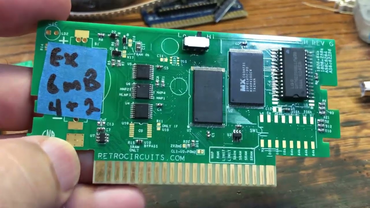 Snes Flash cart by RetroCircuits