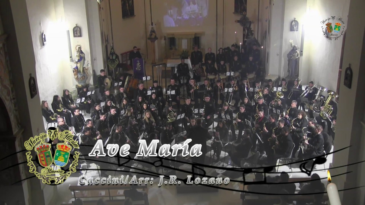 AVE MARÍA (Caccini/Arr: J.R. Lozano) | Banda de Música Huécija-Alicún