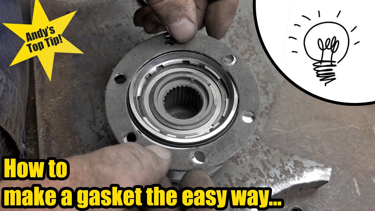 Top Tip - How to make a gasket #3401