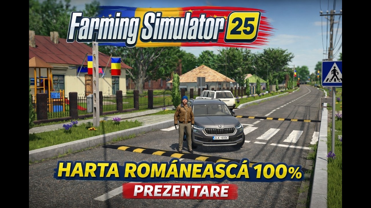 Farming Simulator 25 - Dunareni noua harta 100% Romaneasca Prezentare!!