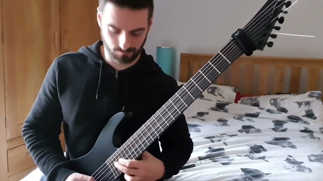 ESP LTD M-7 BARITONE BLACK METAL | IMPROVISATION