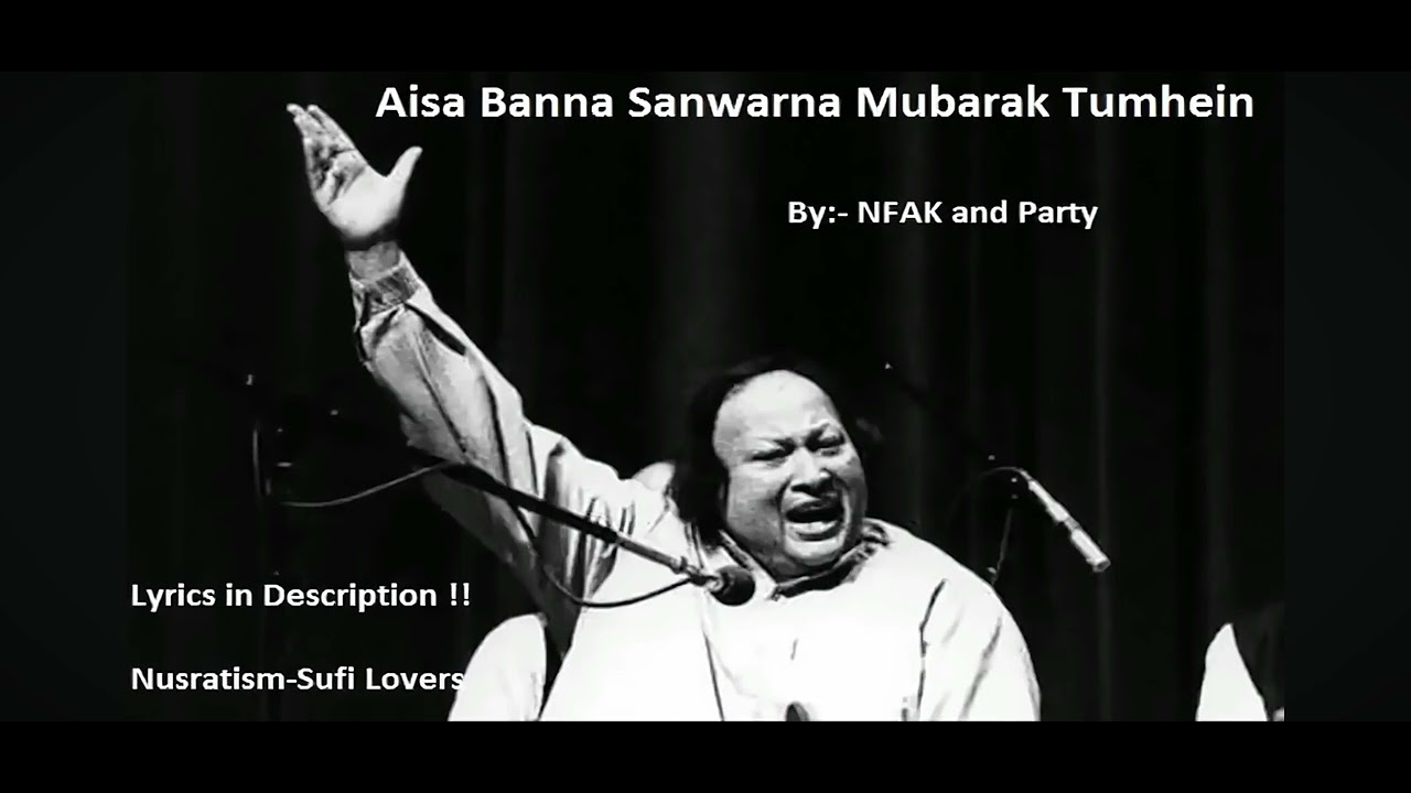Aisa Banna Sawarna Mubariak Tumhein Ustad Nusrat Fateh Ali khan #foryou #popular #shorts #viral 