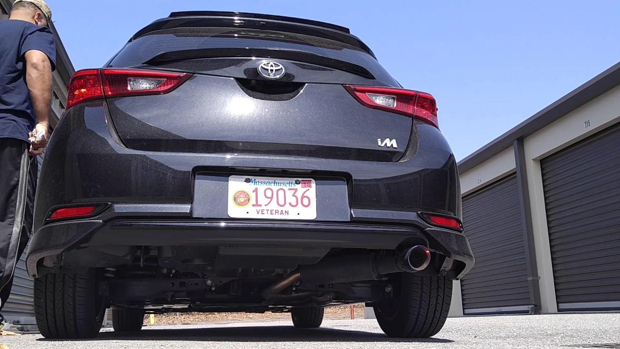 2017 Toyota Corolla Im exhaust Mod