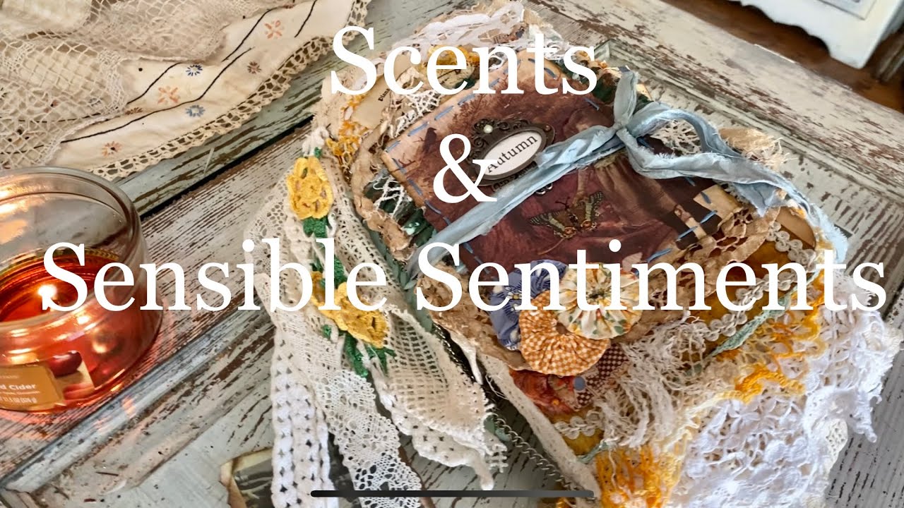 FALL Vintage JUNK JOURNAL FLIP THROUGH