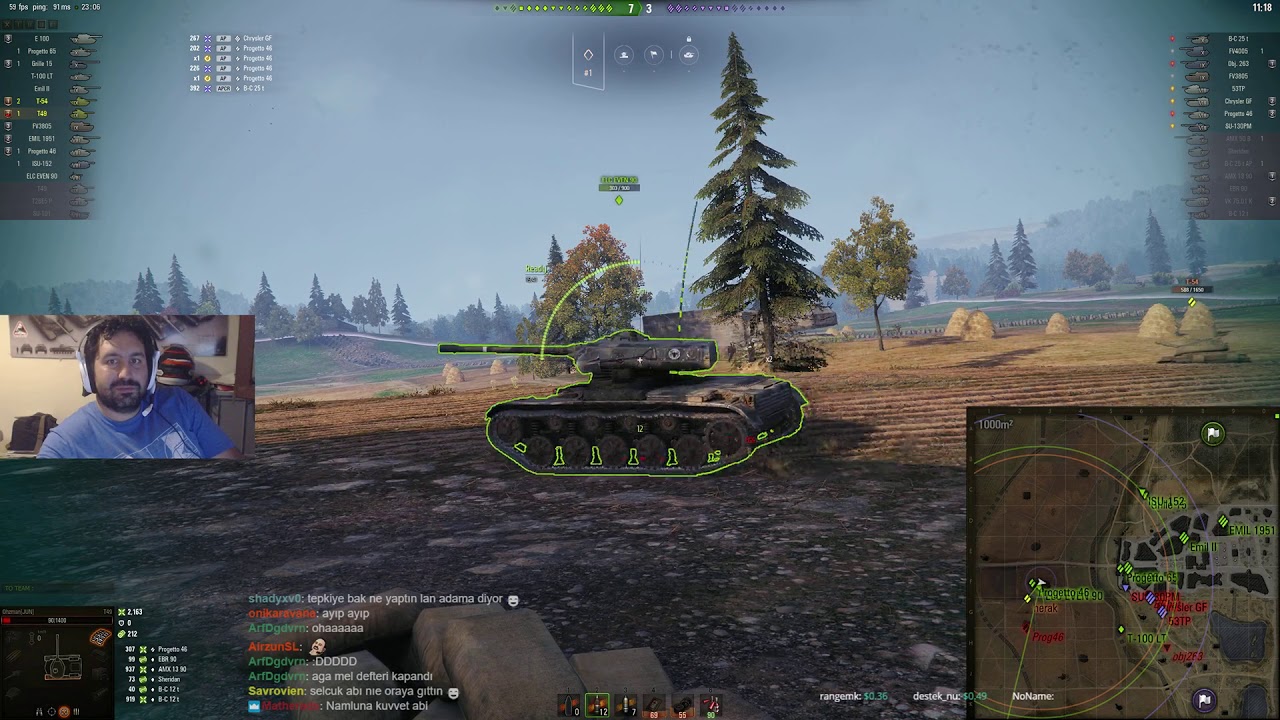 KV c&uuml;c&uuml;ğ&uuml; T49 Delleniyordu!