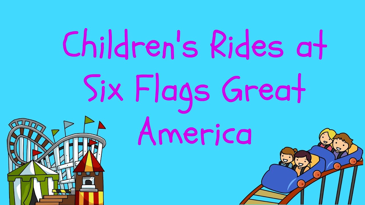 Kids Rides at Six Flags Great America | Vlog 08-19-15