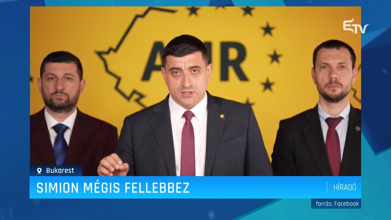 Simion mégis fellebez – Erdélyi Magyar Televízió