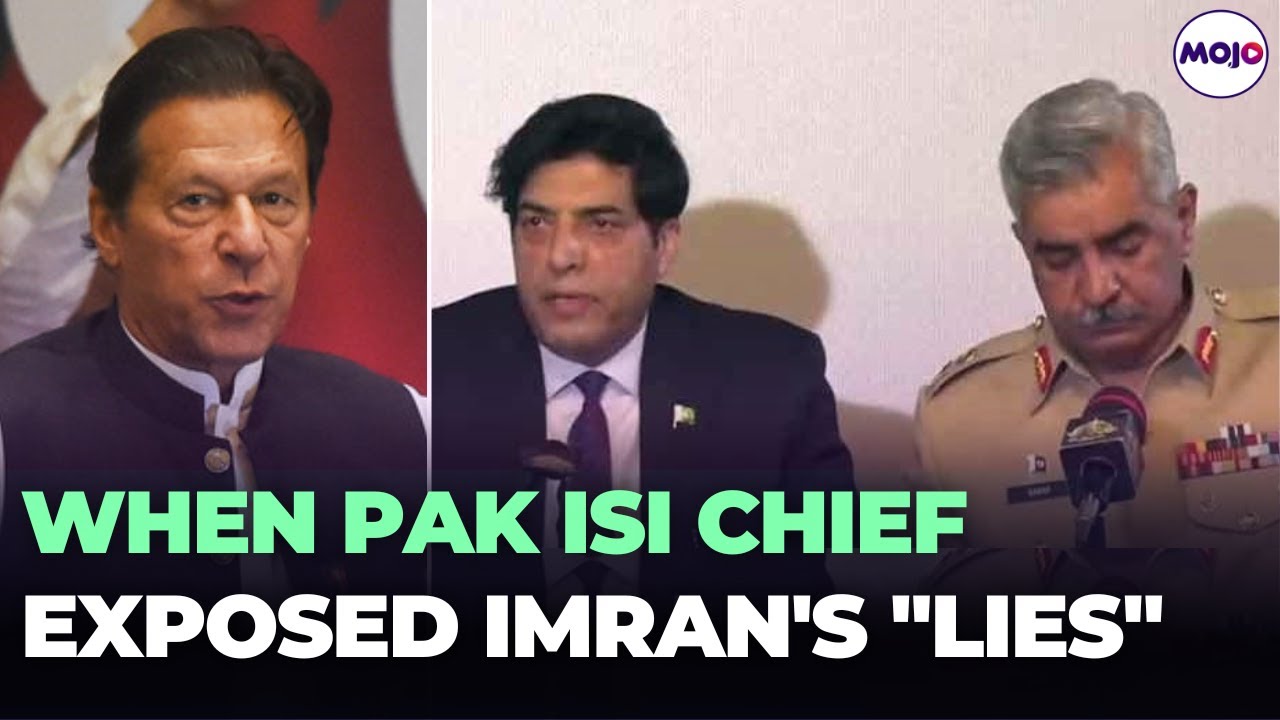 Watch The Unprecedented Press Conference By ISI Chief That Turned Tables Of Pakistan's Politics
