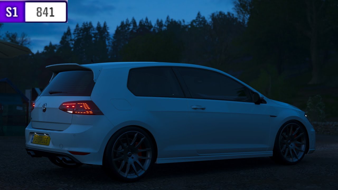Golfão Stage 2 no reino unido (dirigindo igual um doido no forza)