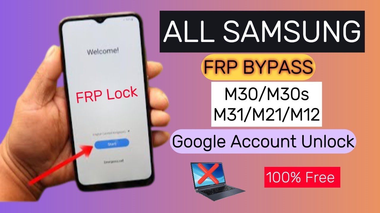 All Samsung M30/M30S/M31/M12/M21 FRP Bypass || Remove Google Account || No Computer