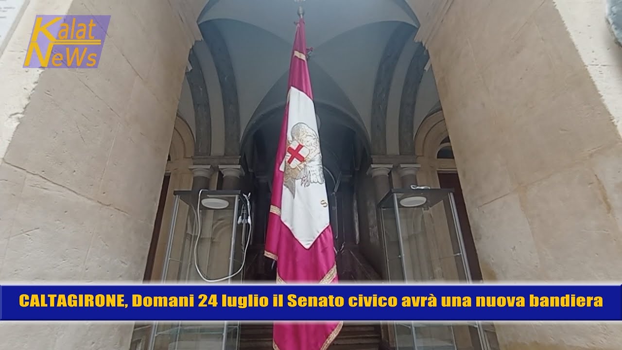 Caltagirone, 24 luglio una nuova bandiera del Senato civico sfilerà per la festività di S. Giacomo