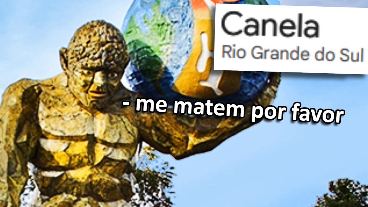 Coisas estranhas no Google Maps