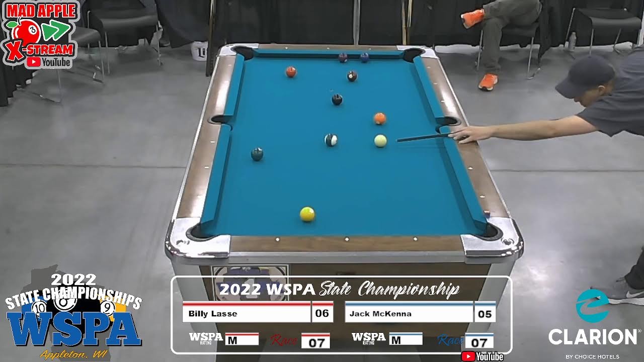 FINALS Masters 8 Ball!!  WSPA 2022 State Championships
