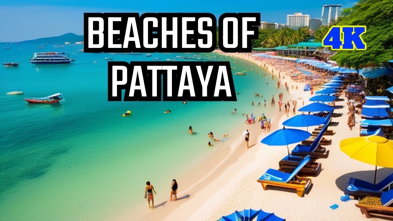 Pattaya - Pattaya Beach Walk - Everything Pattaya - 4K #pattaya #pattayabeach #pattayabeaches