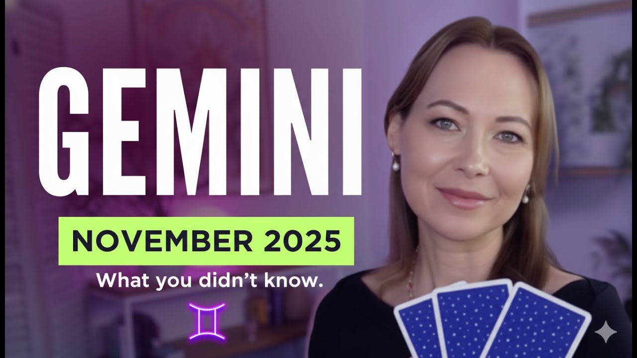 GEMINI ♊ November 2025 💫 UNLOCK YOUR TRUE POTENTIAL NOW.  Tarot Reading
