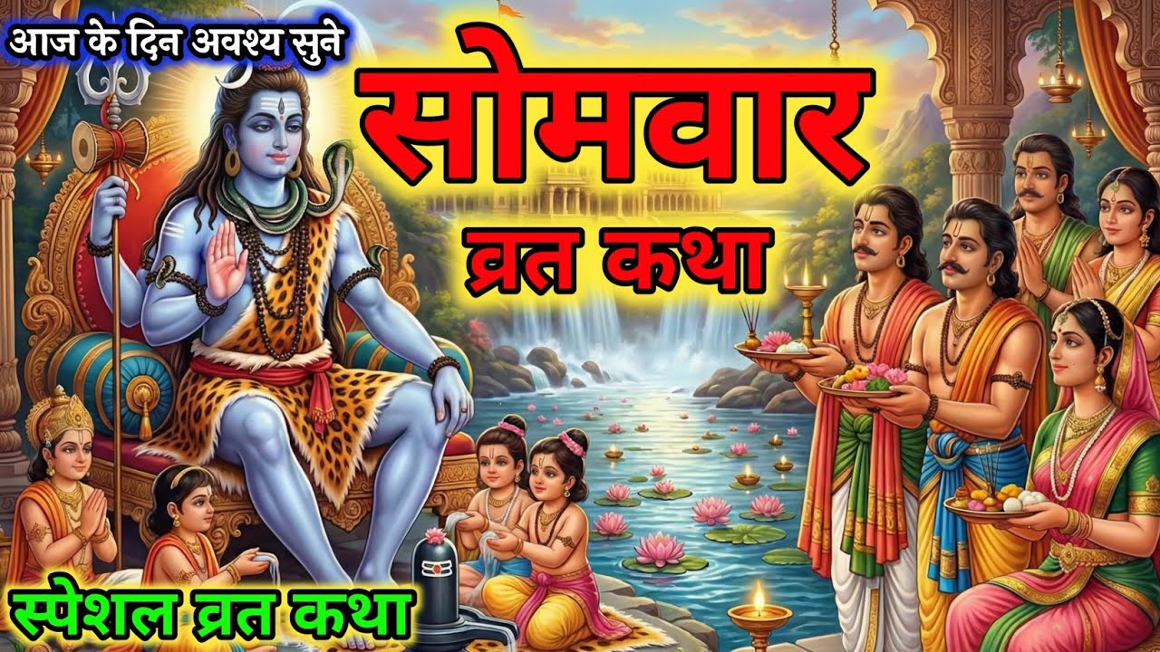 सोमवार को भगवान शिव की ये दिव्य कथा सुनली तो – जीवन के सारे कष्ट स्वयं ही मिट जाएंगे |  Vrat Katha