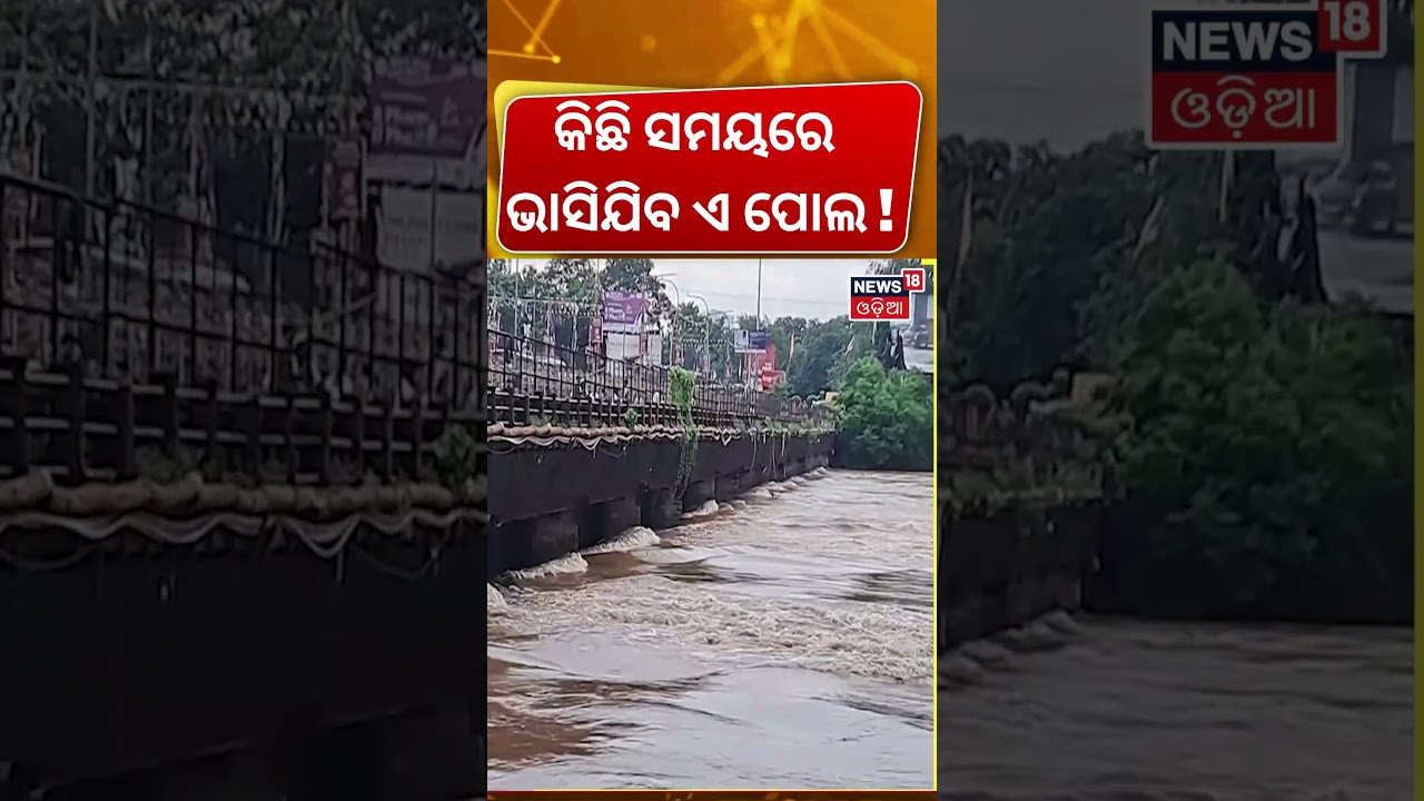 କିଛି ସମୟରେ ଭାସିଯିବ ପୋଲ | Jharkhand Mango Bridge Flood | Balasore Flood Update | Odia News |N18S