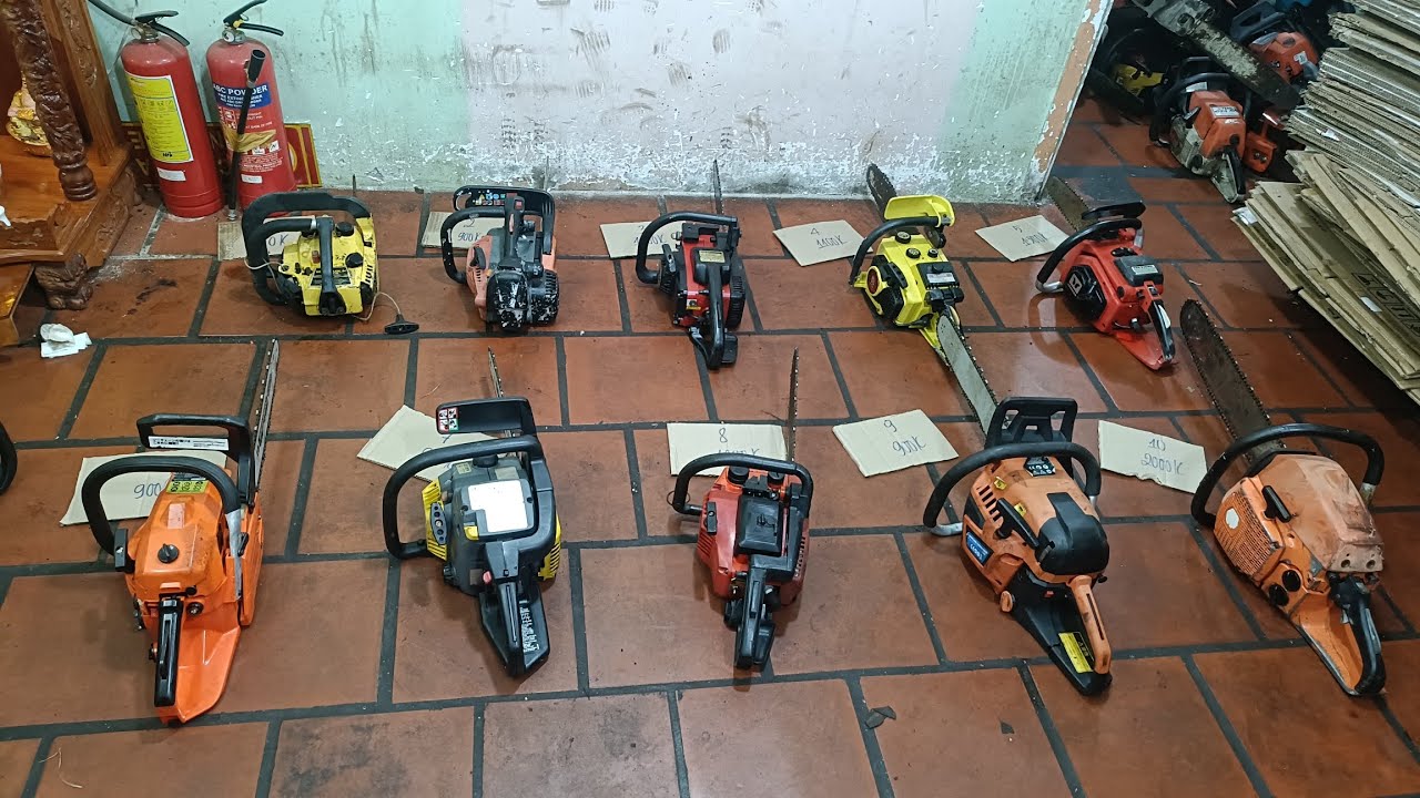 3/2 Xả Lô Cưa 10 Máy Hàng Bãi Nhật Giá Từ 250K... Husvarna, Echo, Komatsu, Shingu...☎0942585845