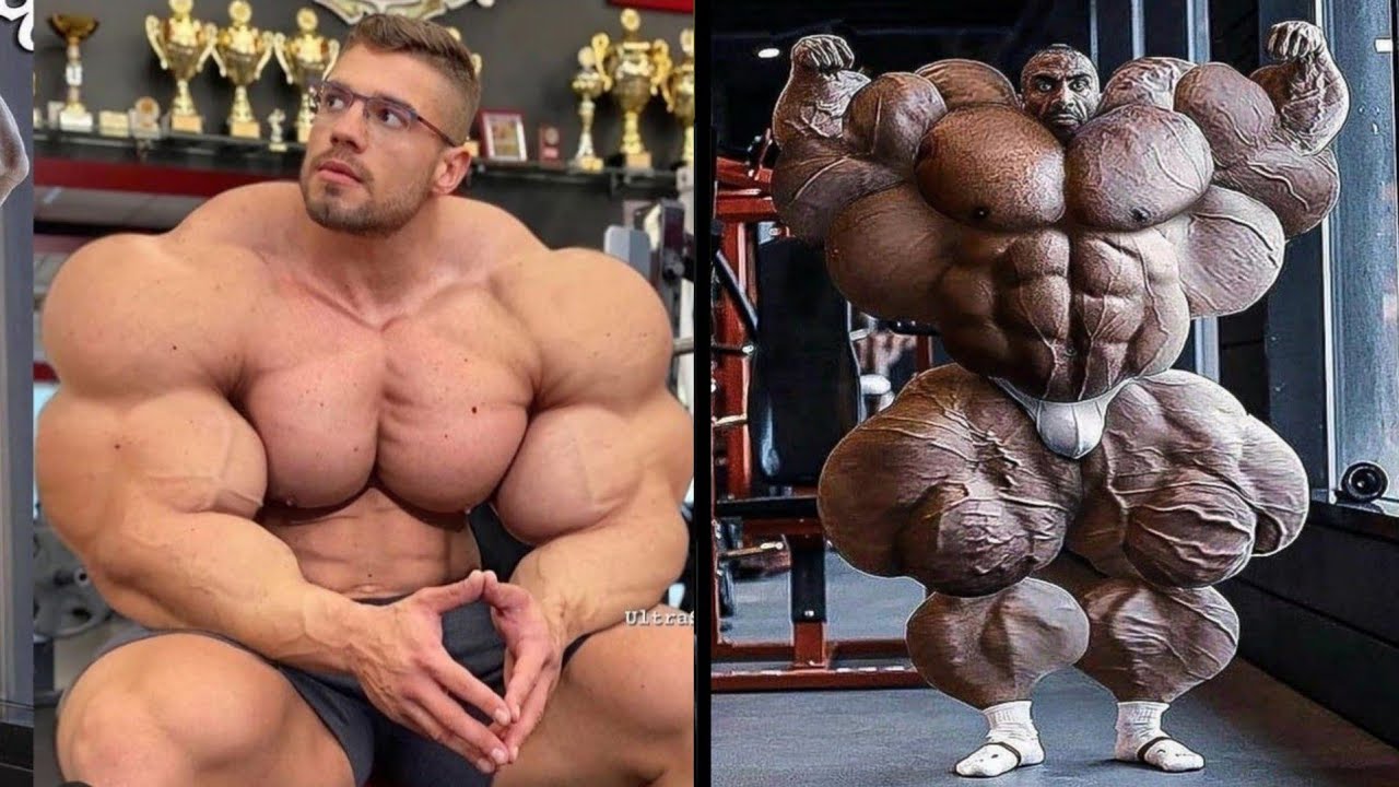 Stupid Body Builders Who Look Like Cartoons | Haider Tv
