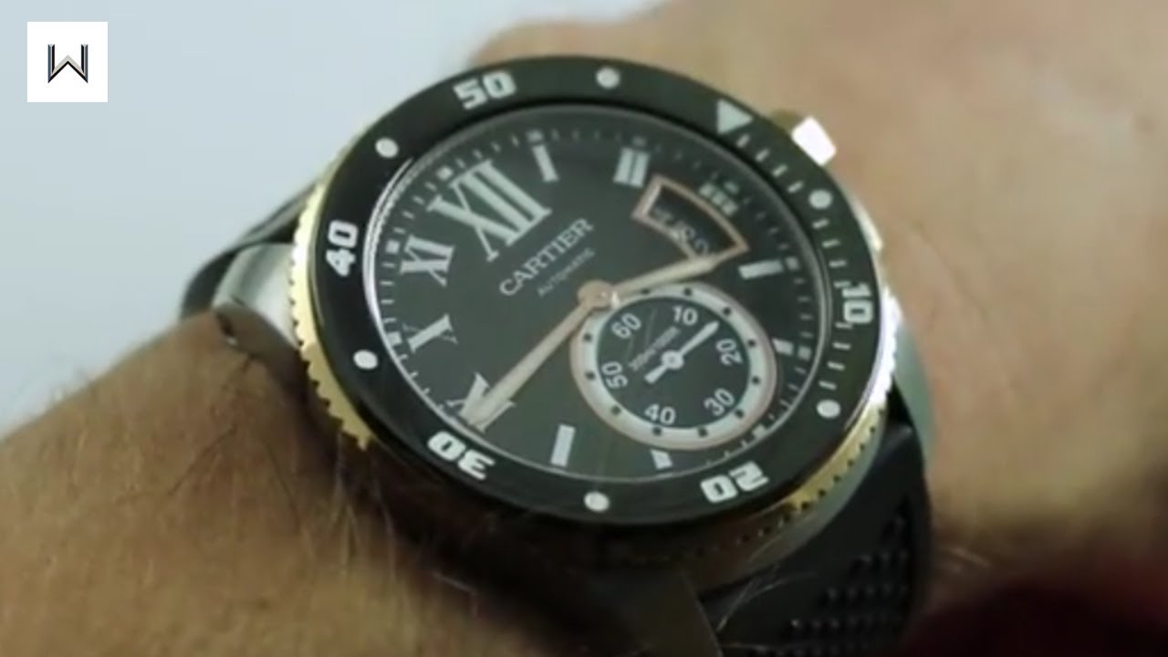 Cartier Calibre de Cartier Diver W7100055 Luxury Watch Review