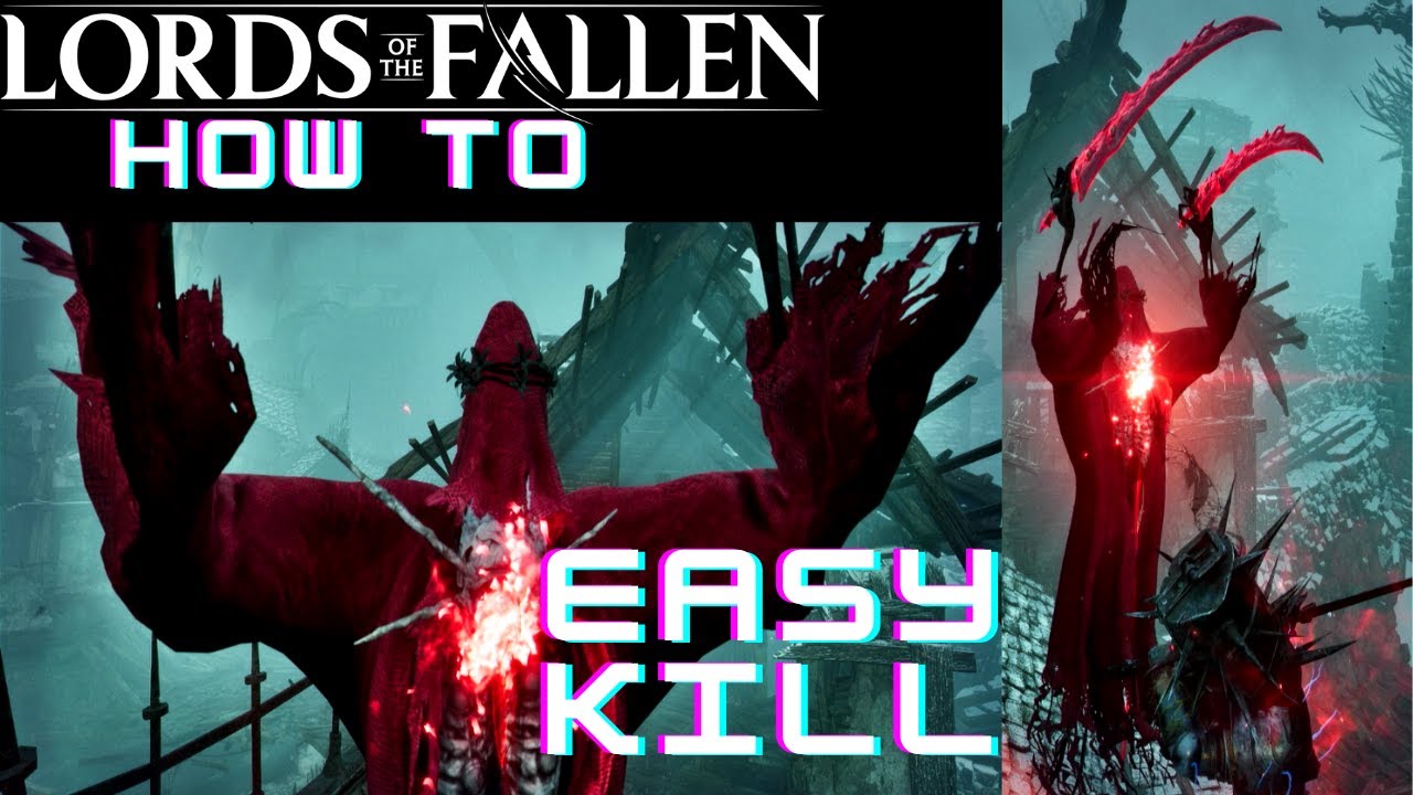 Lords of the Fallen Easiest way to kill scarlet shadow