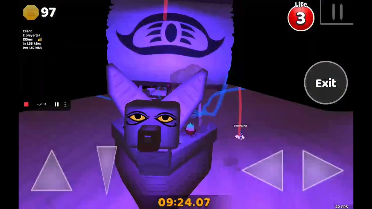 كيف تلقئ الحركات (Super Bear Adventure)(4)