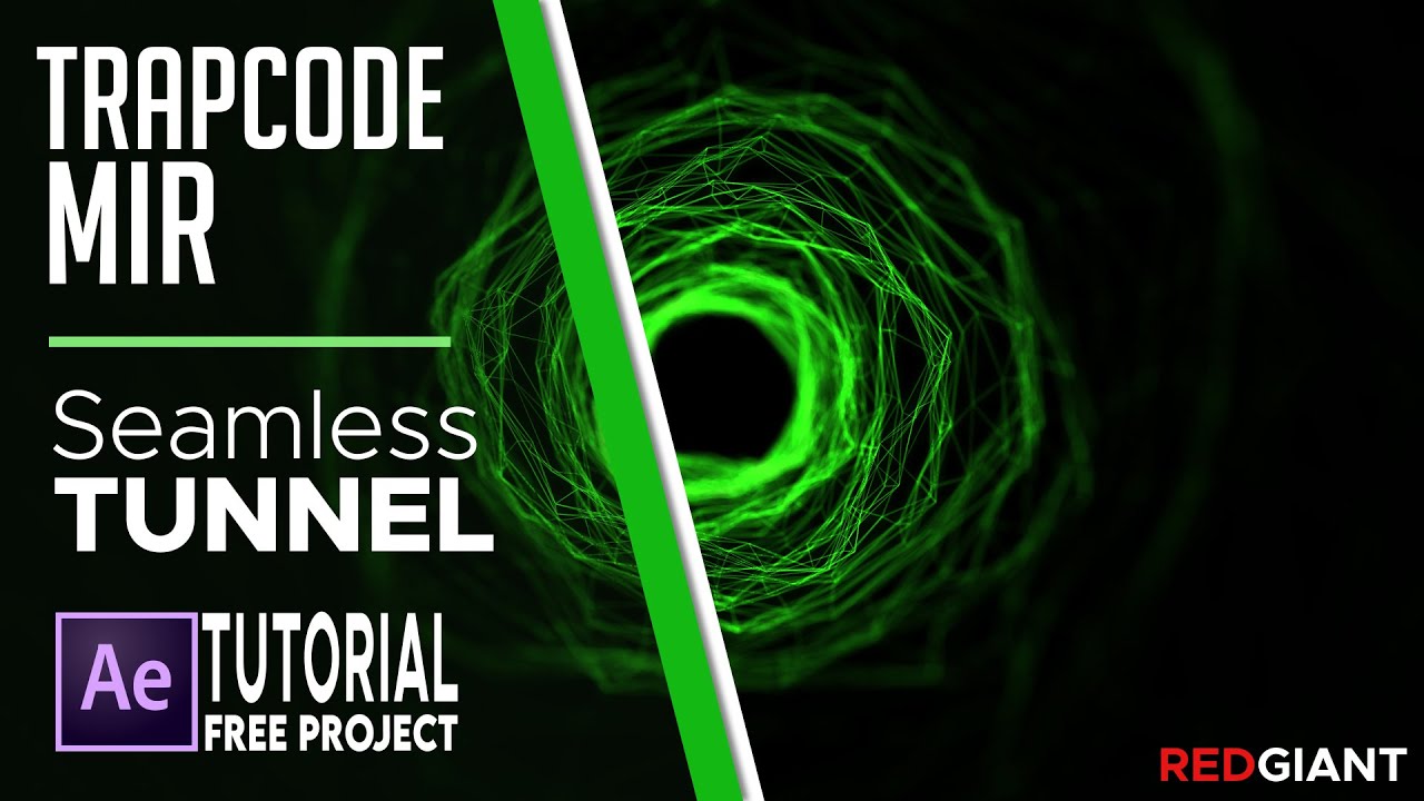 ✅Infinite Tunnel Backgrounds in Trapcode Mir | After Effects Tutorial | Free Project