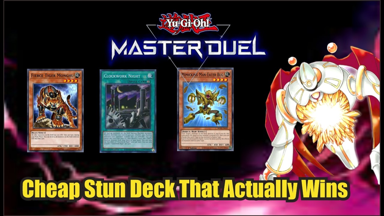 Super Cheap Stun Deck That Actually Wins ~ Yu-Gi-Oh! Master Duel Season 54