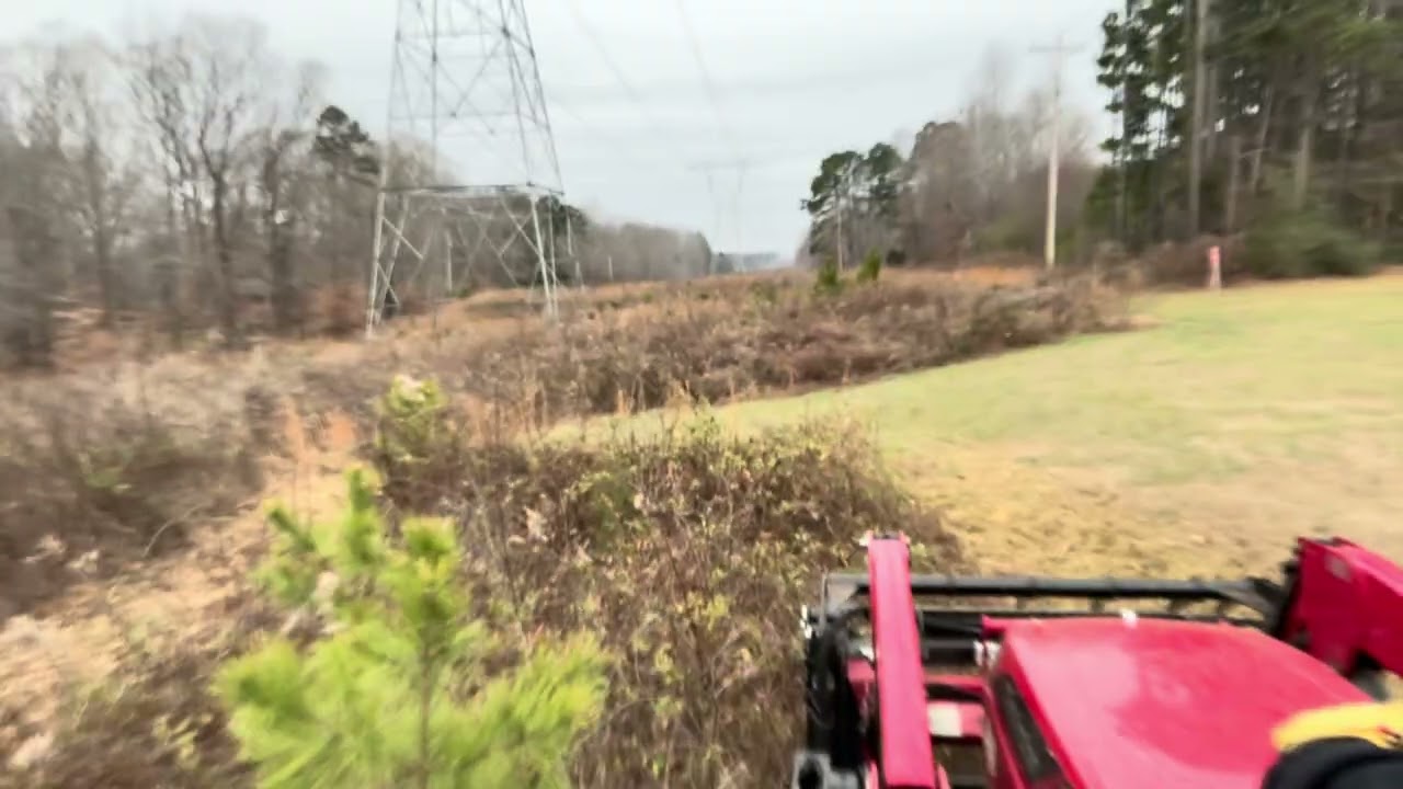 Bush hogging at Jerry’s 