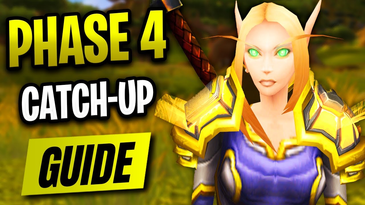 How to Catch-Up INSANELY Fast in Classic TBC - Phase 4 Gearing Guide